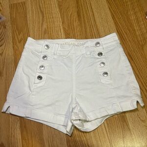 White American eagle shorts